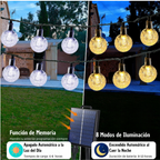 Luces de Decoración con Panel Solar
